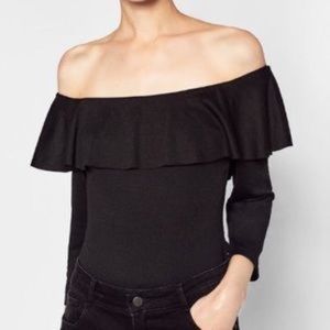 Zara Ruffle Bodysuit